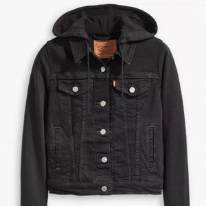Levi's Hybrid Original Trucker Jacket Black size Medium